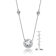 CZ Solitaire Pendant In Sterling Silver