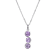 Lab Created Alexandrite Sapphire Platinum Over Sterling Silver December
Birthstone Pendant 3.87ctw