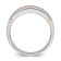 10K Rose Gold Men's Satin Brown Diamond Ring 0.49ctw