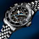 Duxot Atlantica Skeleton Diver Gray Dial White Bezel White Stainless
Steel Band Automatic Watch