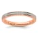14K Rose Gold Stackable Expressions Diamond Ring 0.096ctw