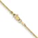14K Yellow Gold 1mm Franco Chain Necklace