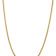 14k Yellow Gold 2.5mm Diamond-Cut Wheat Link 24 Inch Chain
