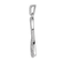 Rhodium Over 14k White Gold Diamond Heart Pendant