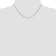 14k Yellow Gold 0.80mm Round Snake Chain 16 Inches