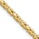 14K Yellow Gold 2.5mm Byzantine Chain Necklace