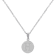 Initial H Charm Pendant Necklace In Silver-Tone
