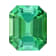 Blue-Green Tourmaline 9.2x7.6mm Emerald Cut 2.75ct