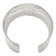 Sterling Silver 49.5mm Hammered Cuff Bracelet