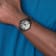 Charles Hubert Black IP-plated Stainless Steel Chronograph White Dial Watch