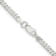 Sterling Silver 3.15mm Flat Curb Chain Bracelet