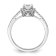 Rhodium Over 14K White Gold Eternal Promise Lab Grown Diamond Halo
Complete Ring 0.76ctw