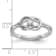 Rhodium Over 14K White Gold First Promise Diamond Promise/Engagement
Ring 0.11ctw