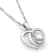 Sterling Silver Freshwater Pearl and Cubic Zirconia Pendant
