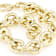 Rolo Chain Bracelet 18K Gold Over Bronze