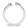 Rhodium Over 14K White Gold Lab Grown Diamond VS/SI GH, Initial P
Adjustable Ring