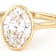 Oval Lab-Grown Diamond Solitaire Ring In Solid 14K Gold