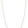 14k Rose Gold 1.05mm Solid Polished Spiga 24 Inch Chain