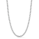 Rachel Zoe Mariner Link Chain Necklace in Rhodium Over Brass