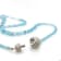 118.00 Ctw Aquamarine and 0.25 Ctw White Diamond Necklace in 18K WG