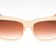 Guess Shiny Beige Frame / Gradient Brown Lenses Sunglasses
