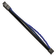 Leather and Stainless Steel Polished Black IP Plated with Lapis with
0.5-inch Extension Bracelet