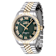 Invicta Specialty Men's 43mm Green Dial Two-tone Stainless Steel Quartz Watch