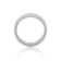 Round and Baguette White Topaz Sterling Silver Eternity Band Ring, 2.60ctw
