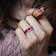 Ruby and Diamond 14K Rose Gold Ring 3.62ctw