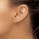 14K Yellow Gold and 14K Rose Gold Children's 6mm Cubic Zirconia Moon and
Star Stud Earrings