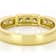 Polished Lab-Grown Diamond Band Ring In 14K Gold Over Sterling Silver