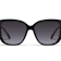 Quay Ever After Black Square Frame / Smoke Lenses Sunglasses