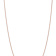 14k Rose Gold 1.25mm Solid Polished Spiga 24 Inch Chain