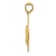 14K Yellow Gold with Rose and White Rhodium Diamond-cut Sagrado Corazon
Oval Pendant