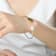 Pear Shape Freshwater Pearl Cuff Bracelet In 14K Gold Over Sterling Silver