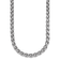 Rhodium Over Sterling Silver 6.0mm Wheat 18 Inch Chain