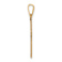 14k Yellow Gold Solid Laser Designed Cross Pendant