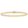10k Yellow Gold 2.5mm Curb Link Bracelet