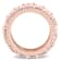 Morganite and Diamond 14K Rose Gold Ring 9.40ctw