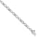 14K White Gold Lab Grown Diamond Infinity Bracelet