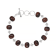 Mahogany Tigers Eye Sterling Silver Toggle Bracelet