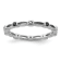 Sterling Silver Stackable Expressions Black and White Diamond Ring 0.05ctw