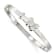 Sterling Silver Butterfly 4mm Adjustable Children's Bangle