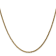 14k Yellow Gold 1.8mm Solid Diamond Cut Wheat Chain 30 inches