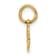 14k Yellow Gold Satin and Diamond-Cut Heart pendant