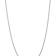 Rhodium Over 14k White Gold 3mm Solid Diamond-cut Quadruple Rope 20 Inch Chain