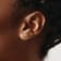 14k Yellow Gold Children's 6mm Star of David Stud Earrings