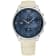 Tommy Hilfiger Women's Classic Blue Dial Beige Leather Strap Watch
