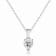 Moissanite Sterling Silver Heart Shape Pendant With Chain