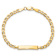 10k Yellow Gold Mariner Link ID Bracelet
